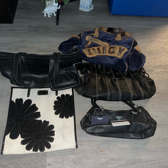 Designer Hand Bags Prada, Coach, Louis Vuitton, Juicy Couture & Kate Spade - Picture 2 of 16
